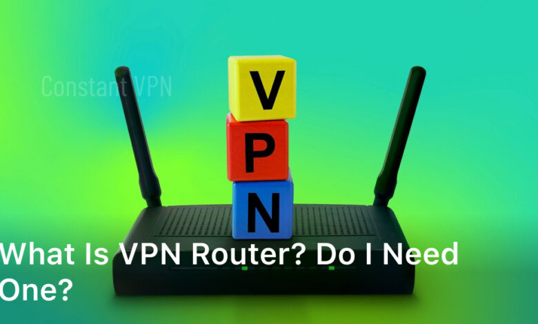 what is vpn router