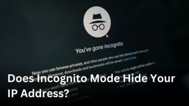 does incognito mode hide your ip