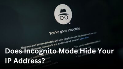 does incognito mode hide your ip