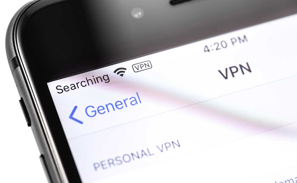 change VPN on iPhone