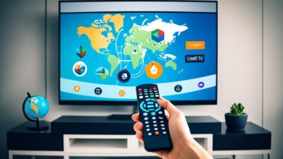 change location on Smart TV