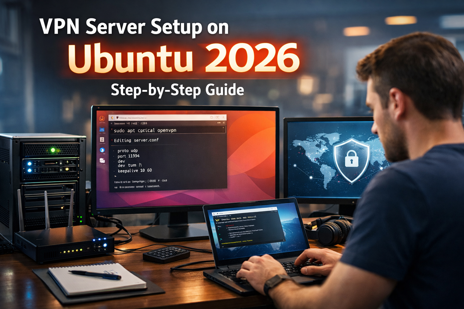 VPN Server Setup on Ubuntu 2026: Step-by-Step Guide