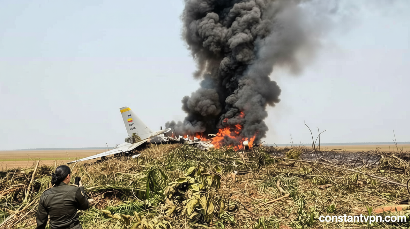 Scores killed as Colombian military plane crashes on takeoff