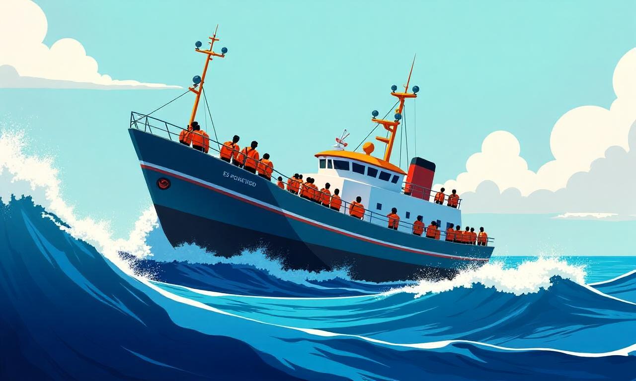 250 missing after migrant boat sinks in Indian Ocean