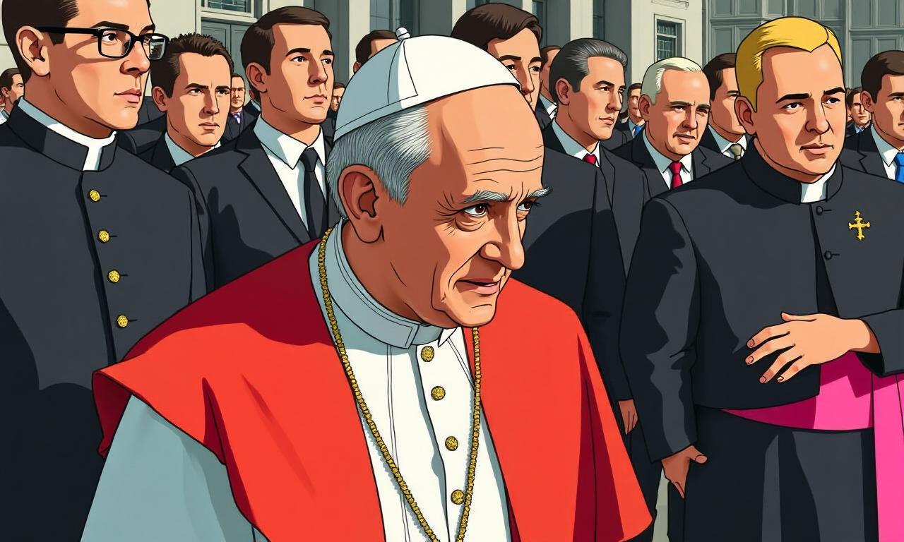 Watch: Vance heckled as he chides Pope