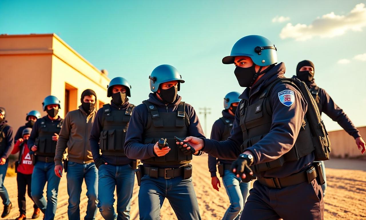 Greek police using masked migrants to forcibly push other migrants back across border