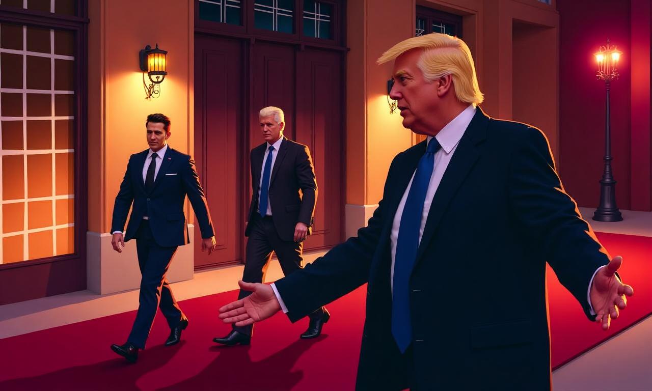 New footage shows how Trump dinner gunman charged through security in four seconds