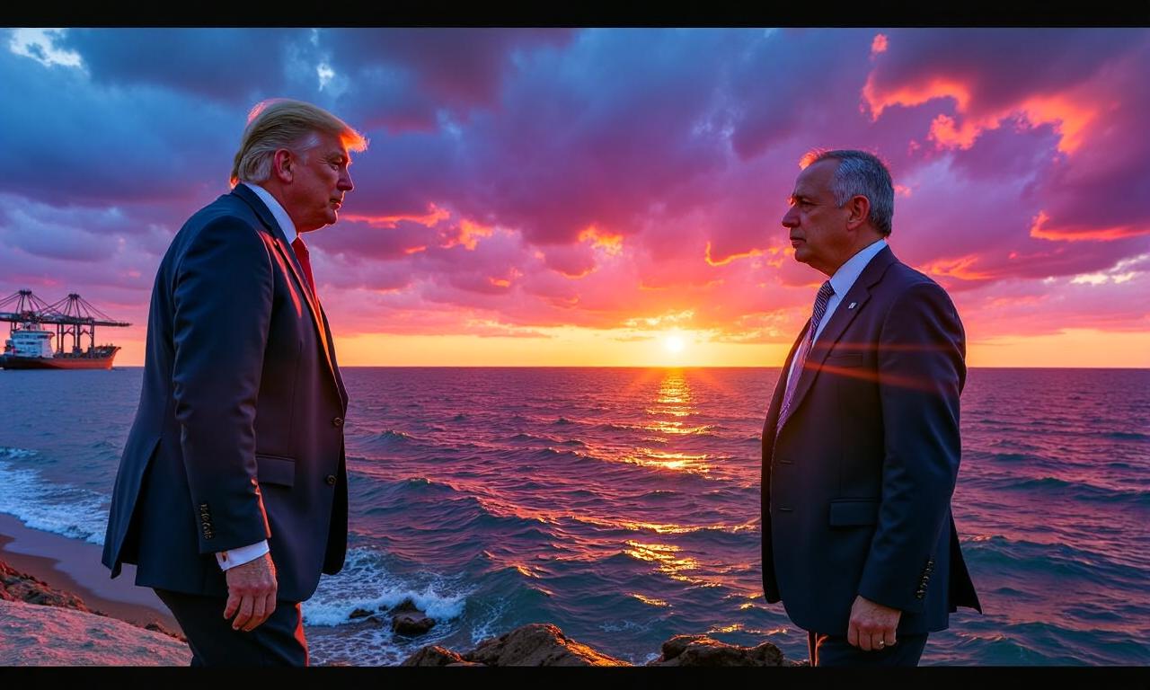 Trump says Iran deal ‘largely negotiated’ including reopening Strait of Hormuz