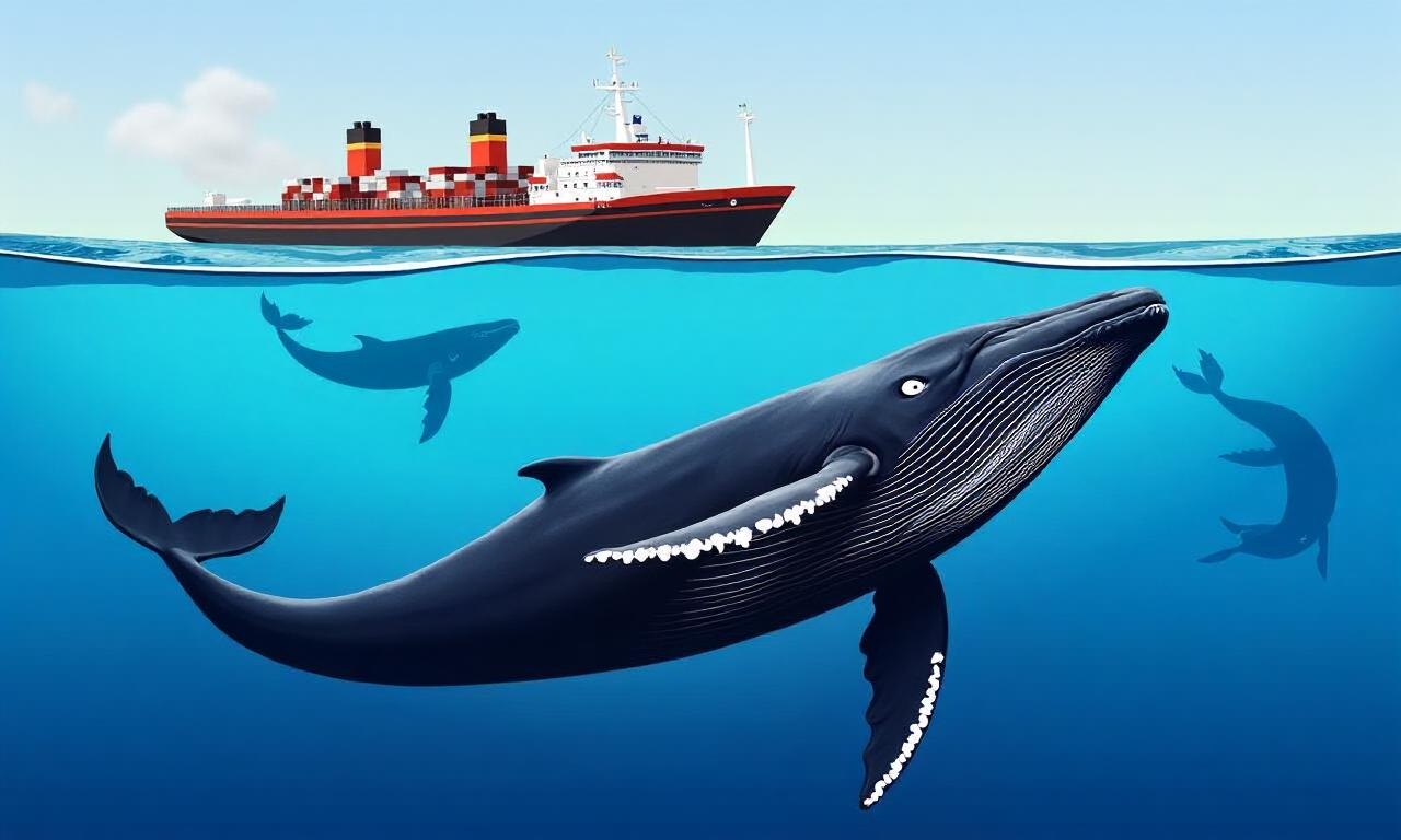 Whales could be harmed by diverted ships avoiding Middle East, scientists warn