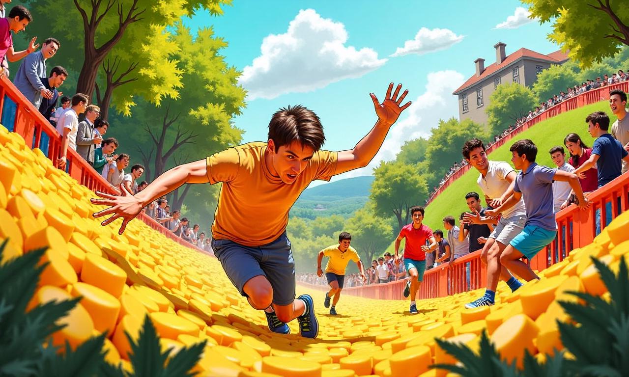 Watch: Best moments from 2026 Cooper’s Hill cheese rolling races