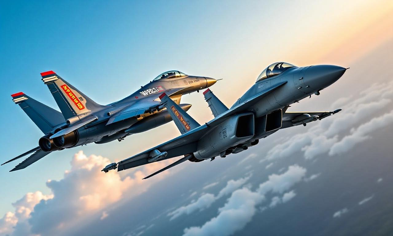 Moment two fighter jets collide mid-air at US air show