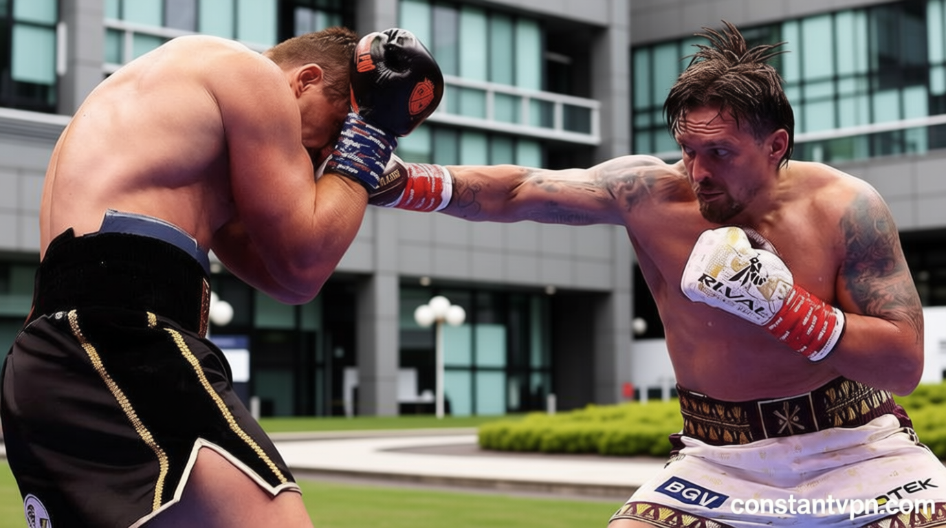 Usyk keeps titles with controversial Verhoeven stoppage