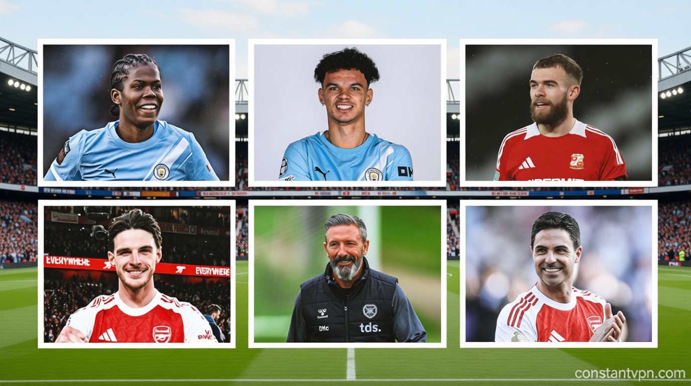 Rice, Shaw & McInnes among BBC Football Awards winners