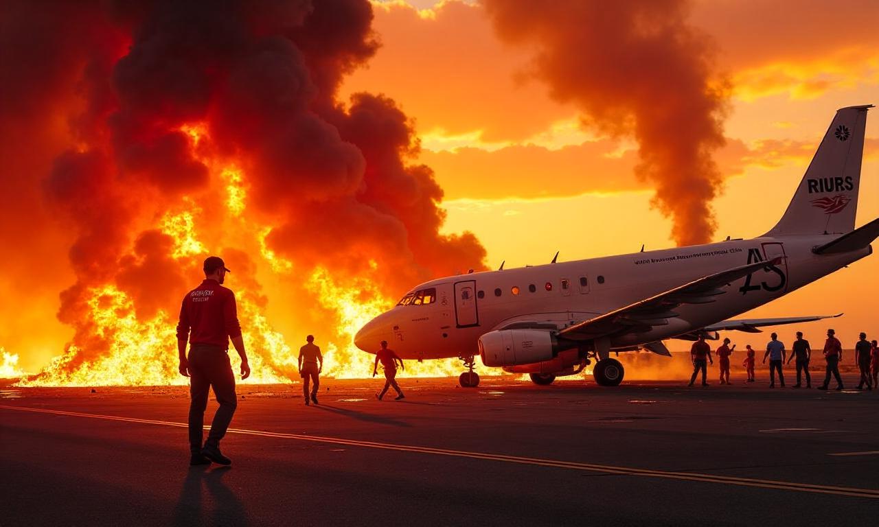 Bystanders rush to rescue aircraft passengers after fiery Texas crash