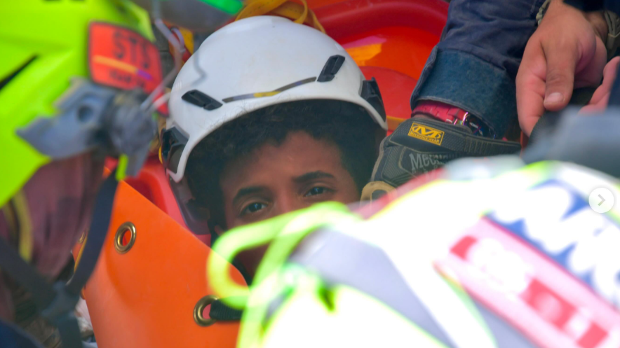 Two boys rescued from Venezuela earthquake rubble after days of being trapped