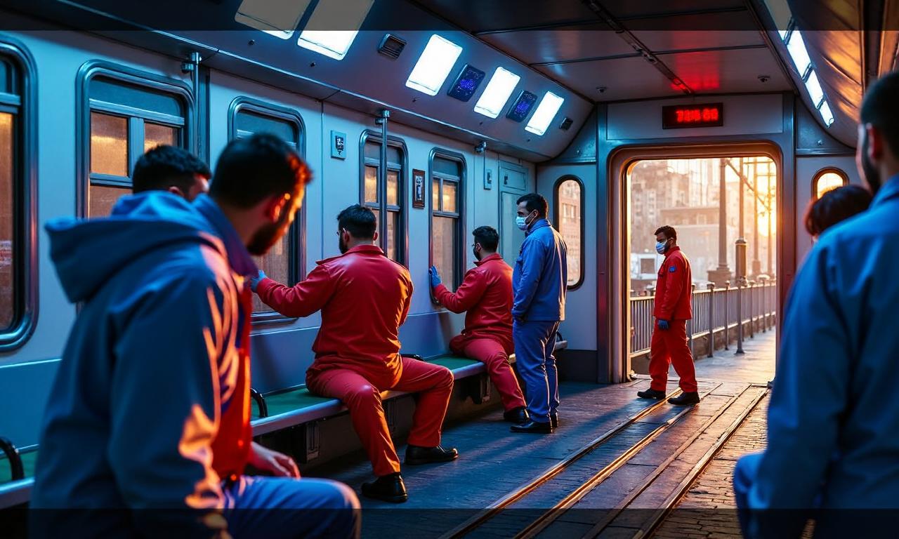 Eight in critical condition after train crash