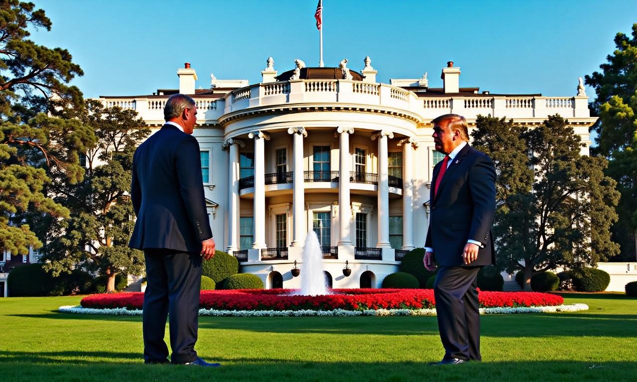 Trump hosts UFC cage fight on the White House lawn