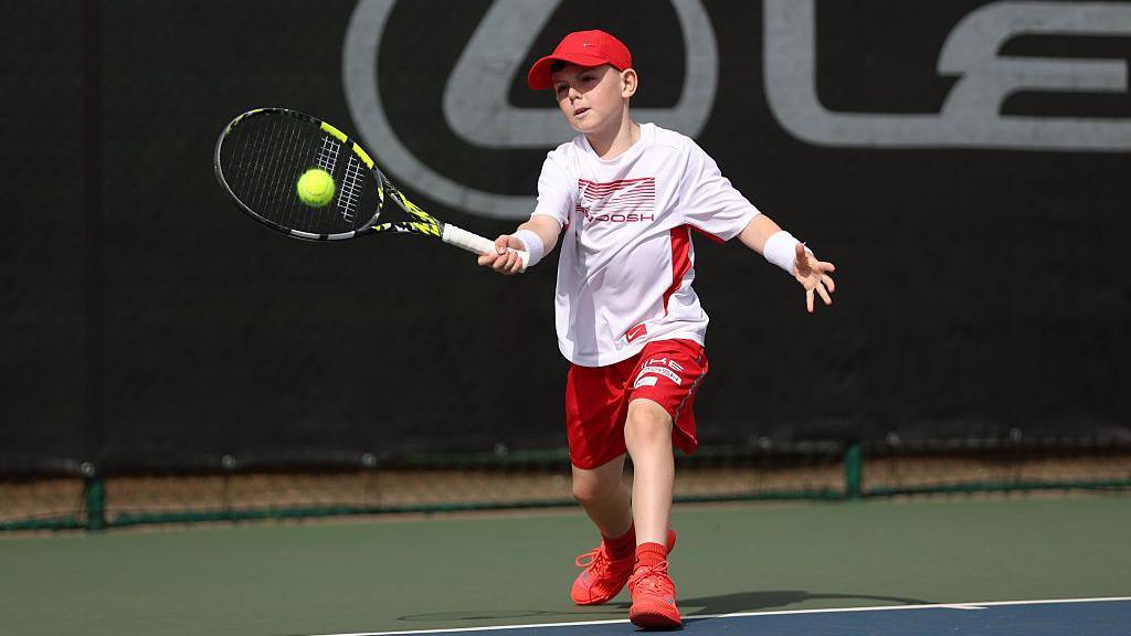 Home schooling and travel: Life as a 10-year-old tennis star