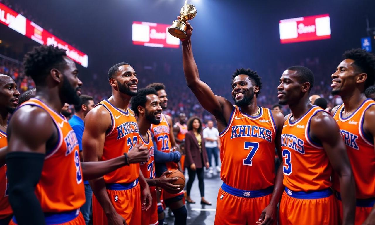 New York Knicks win NBA championship for first time in over 50 years