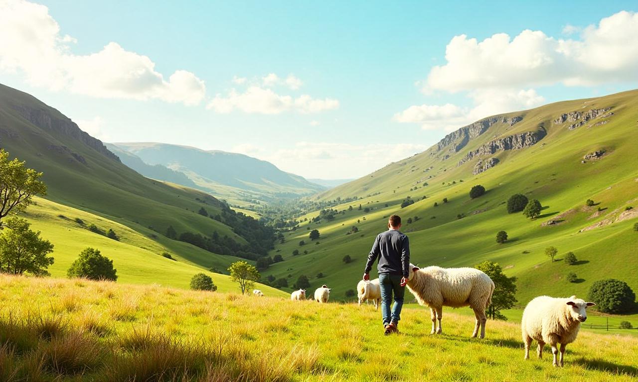 Why a Gen Z Londoner can graze sheep on land in the Welsh valleys