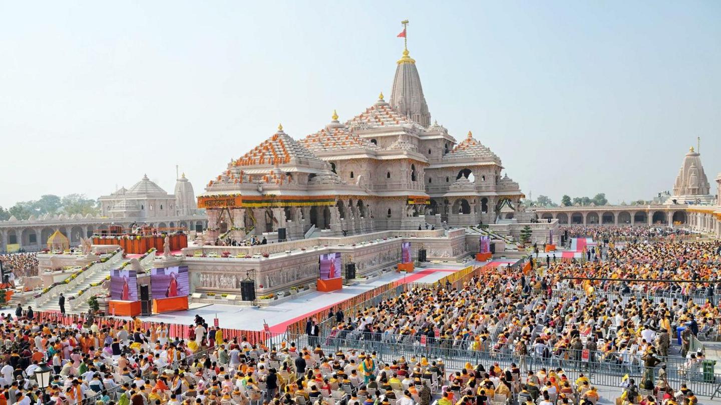 Row over alleged theft of donations from India’s landmark Ram temple