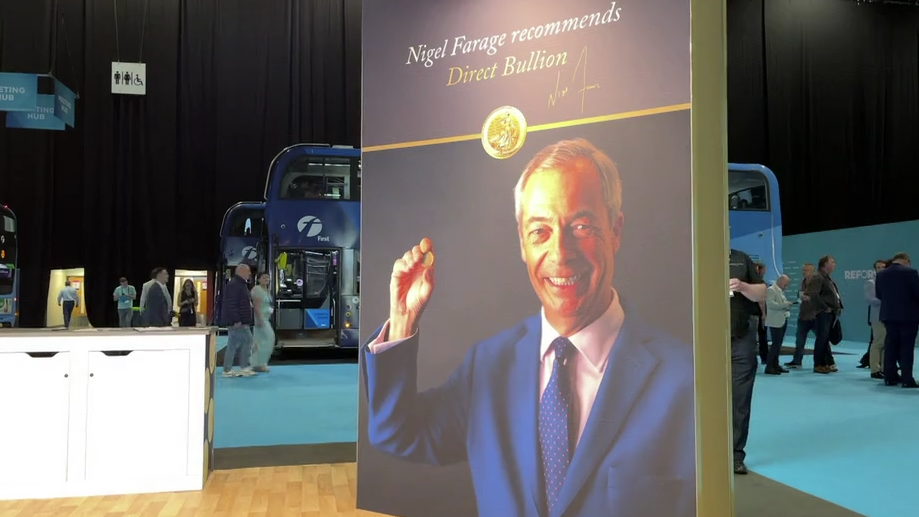 Farage declares earning £270,000 for promoting gold bullion