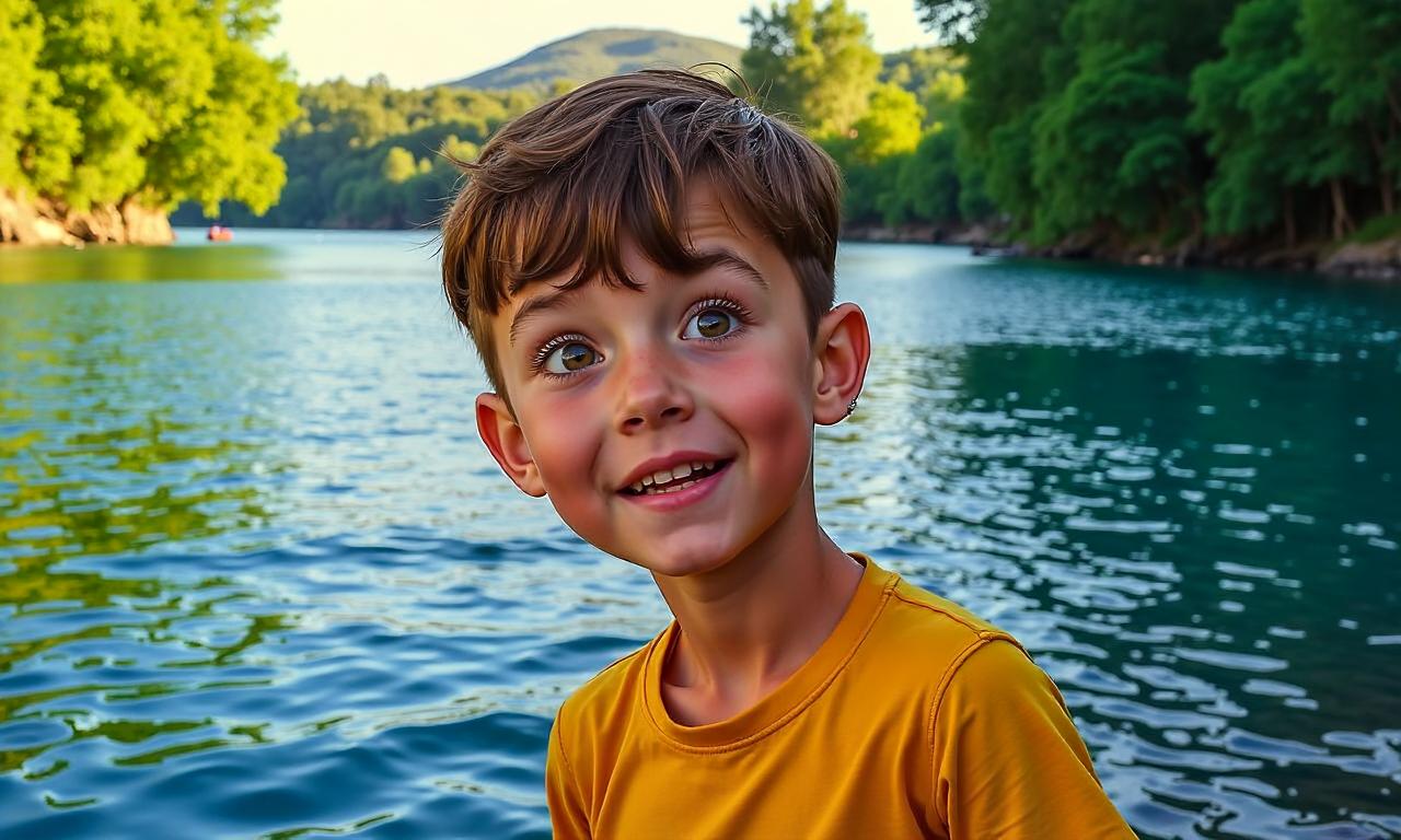 Boy missing in river named as search continues