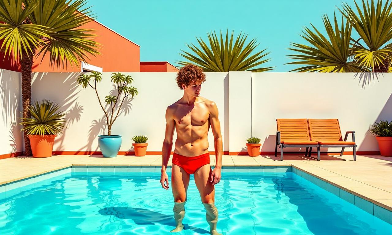 Swimming pools, changing seasons and Harry Styles: David Hockney’s art in pictures