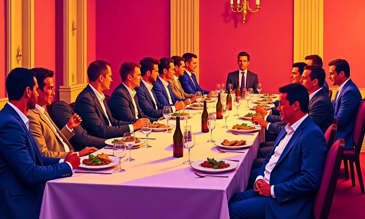 Giant banquets rile radical left in France