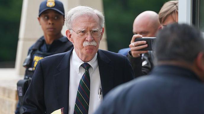 Ex-Trump adviser John Bolton pleads guilty to mishandling classified documents