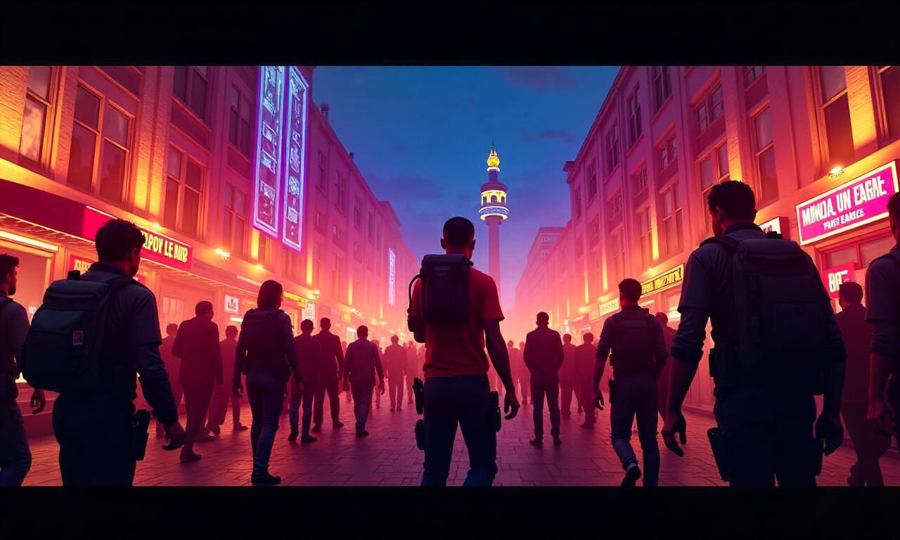 Protests pass off without major incident after two nights of unrest