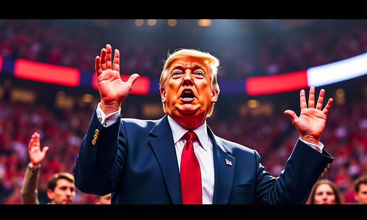 Trump booed in New York as he becomes first US president to attend NBA Finals