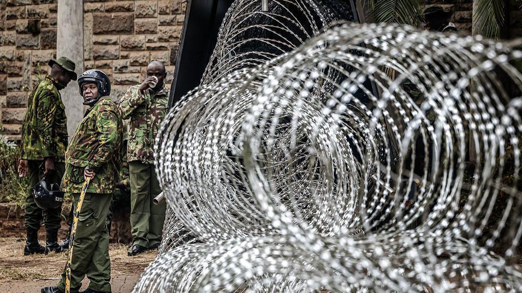 Police seal off key roads in Nairobi as Kenyans march to remember protest victims