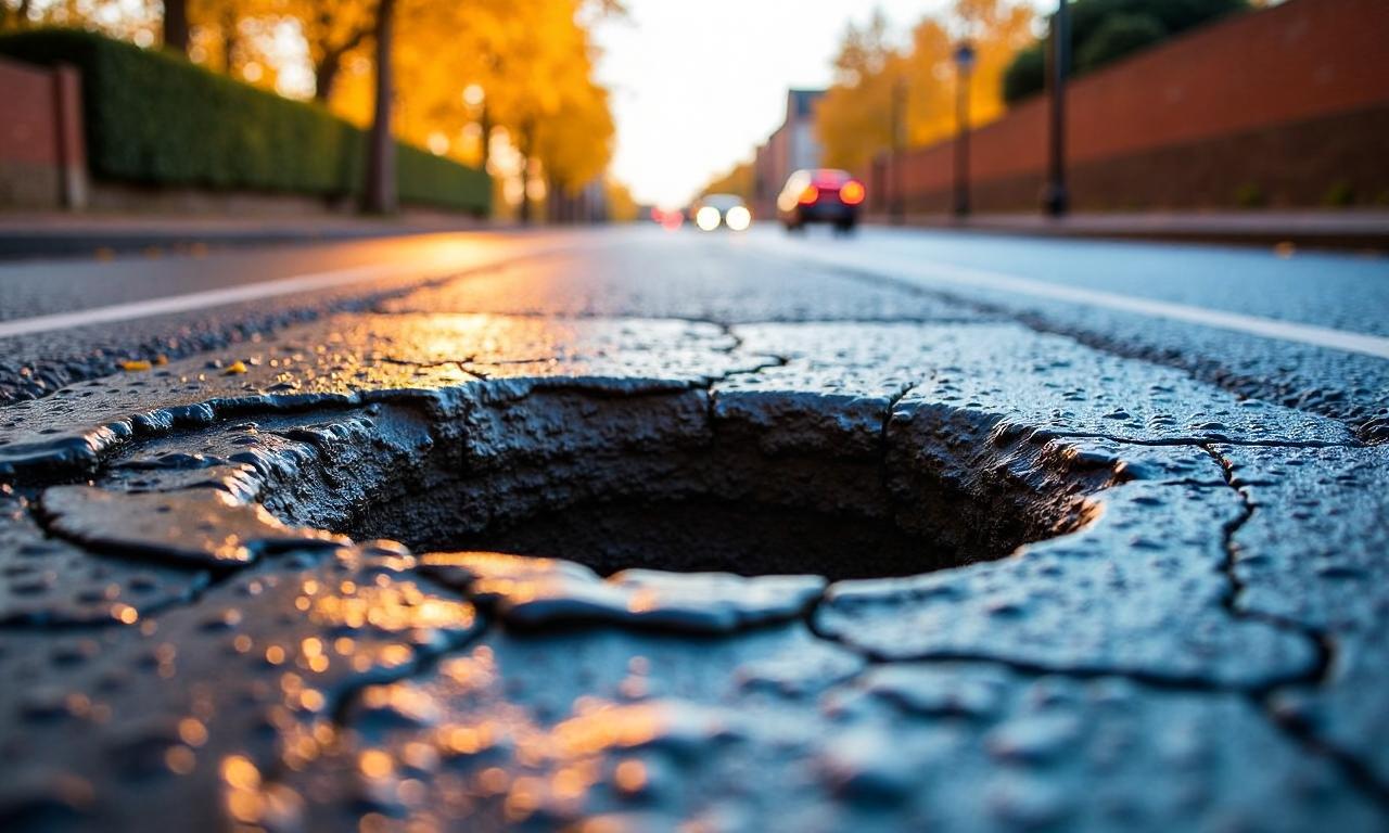 What can this pothole tell us about the state of UK roads?
