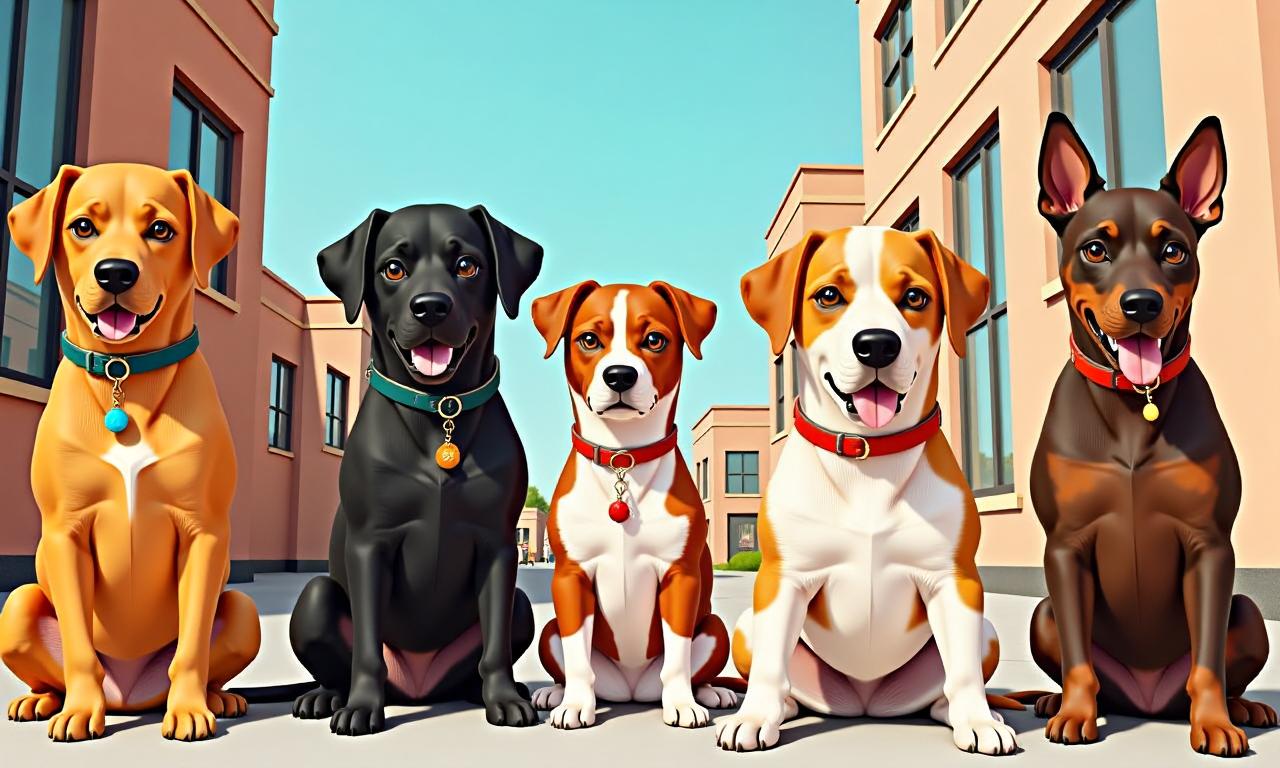 Curious canines and patient pups – it’s dogs at polling stations