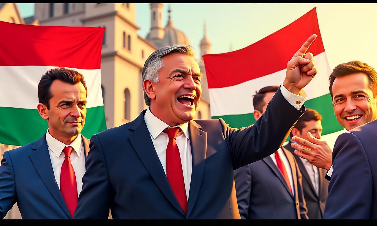Final push for votes as challenger to Hungary’s Orbán scents victory