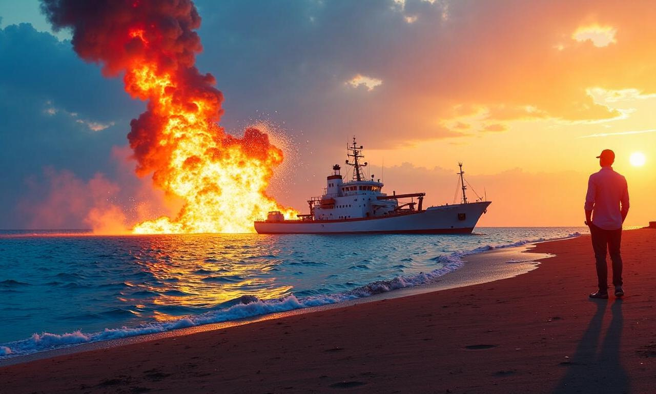 I survived a missile strike in the Strait of Hormuz, but my friend has not been found