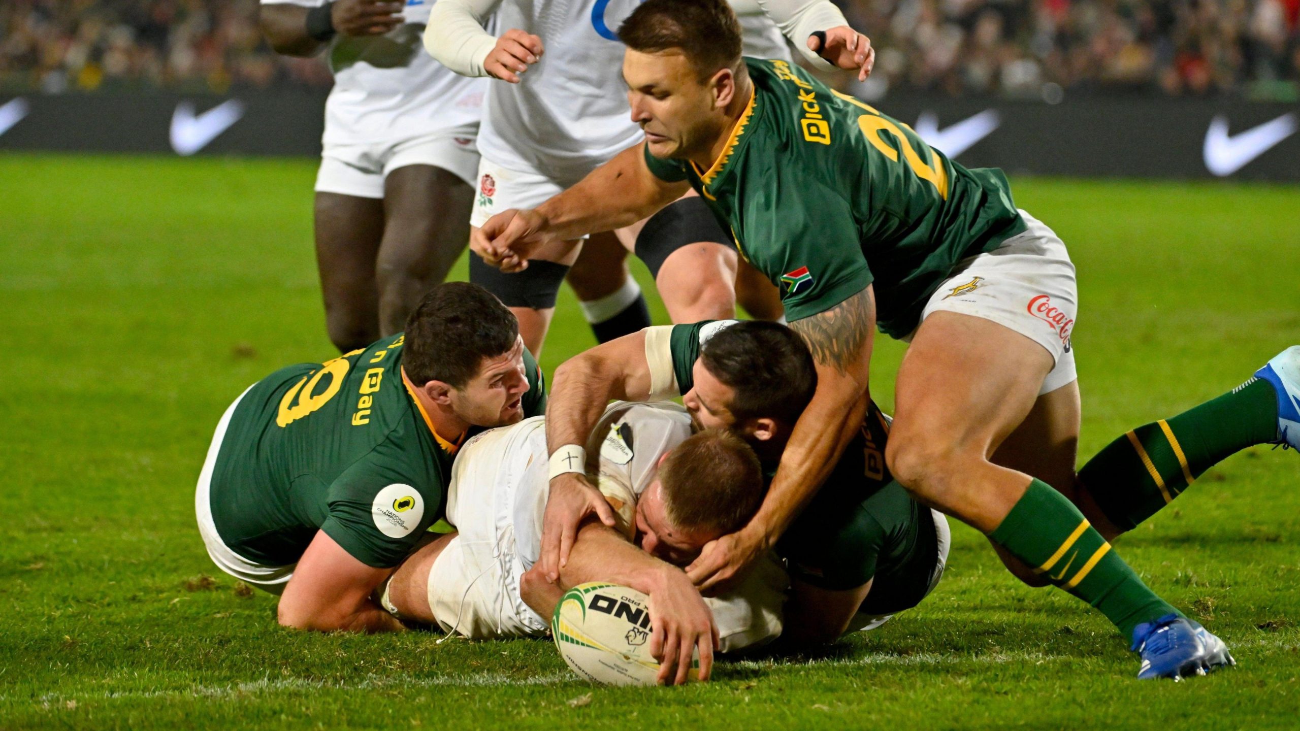 Boks unleash big-game brutality on Borthwick’s faltering England