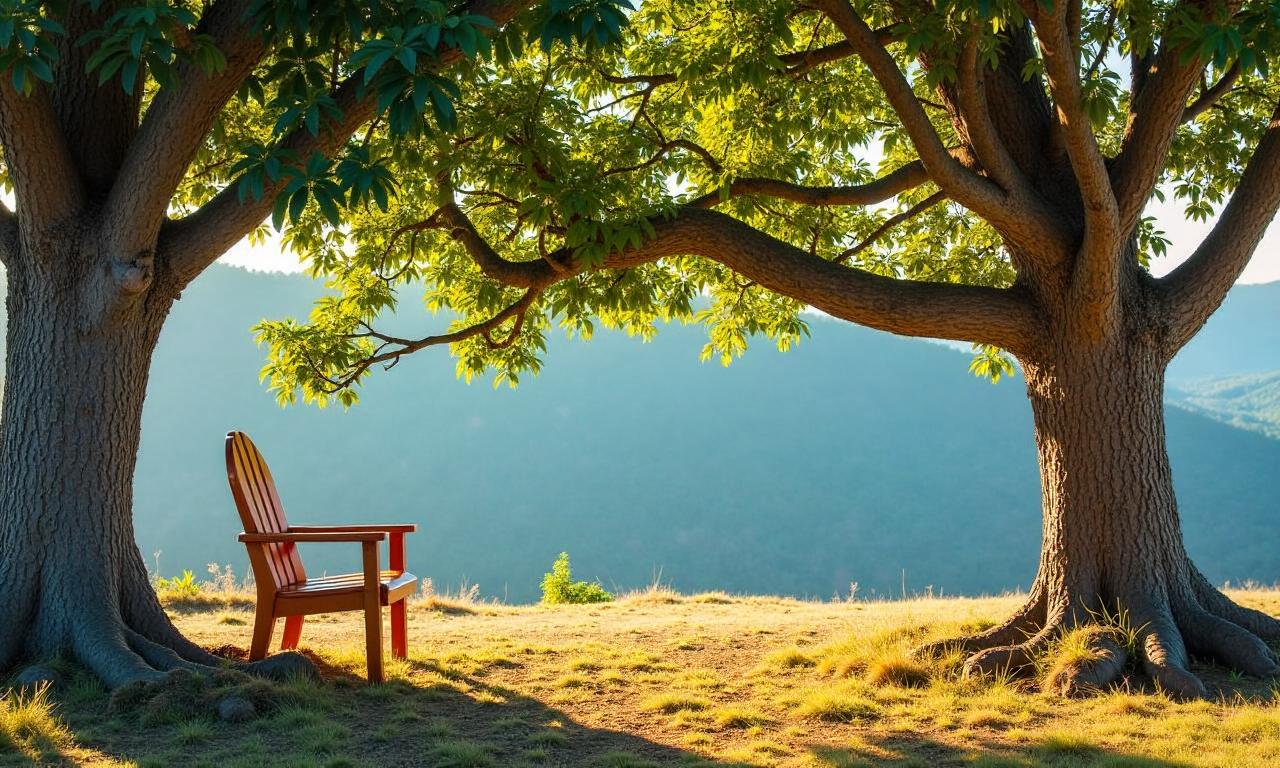 ‘We mould trees to grow into the shape of chairs’