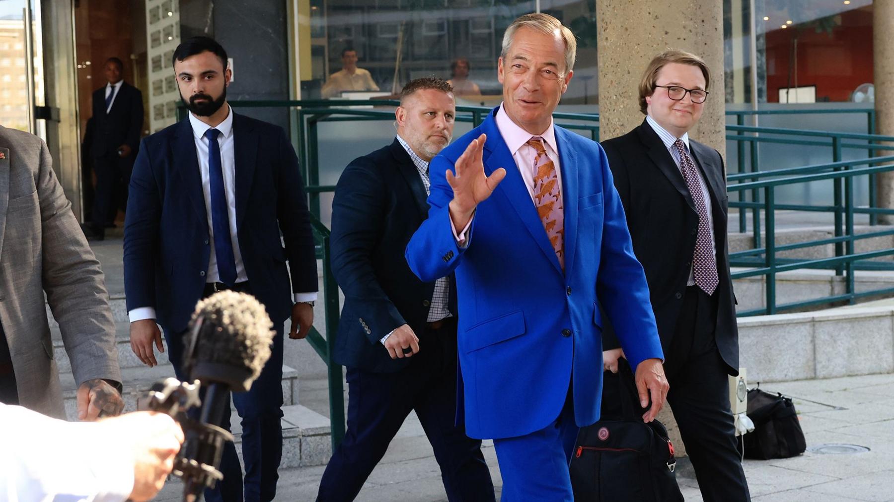 Farage’s rivals rule out standing in Clacton by-election