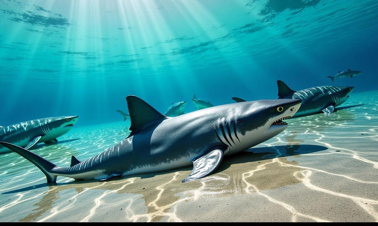 Hundreds of dead sharks found washed up on beaches