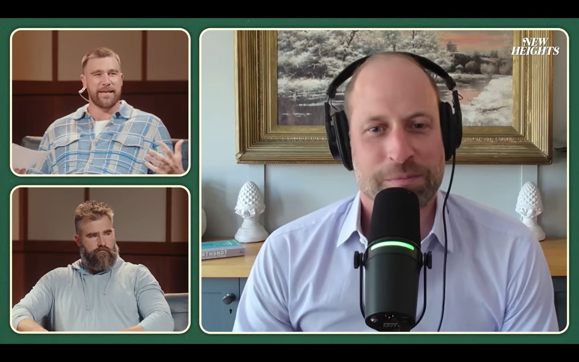 William talks World Cup football fever on Travis Kelce’s podcast