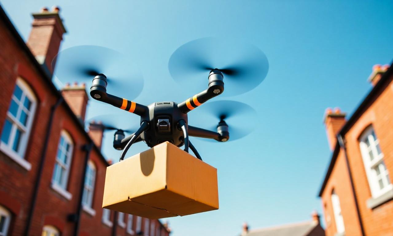 Watch: Drone delivers first Amazon parcels in UK