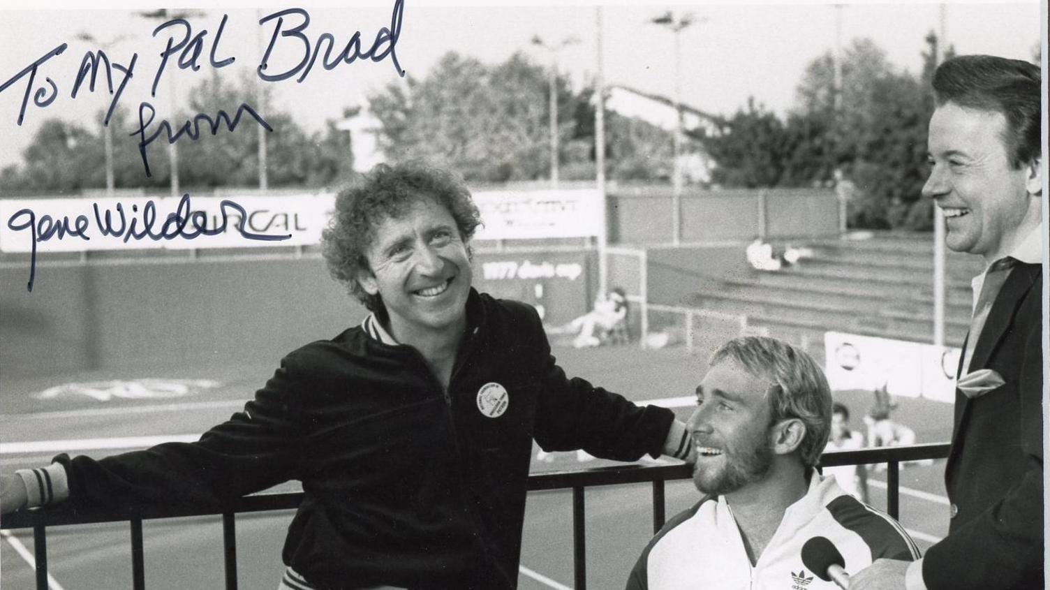 The man who invented a sport and played tennis with Willy Wonka