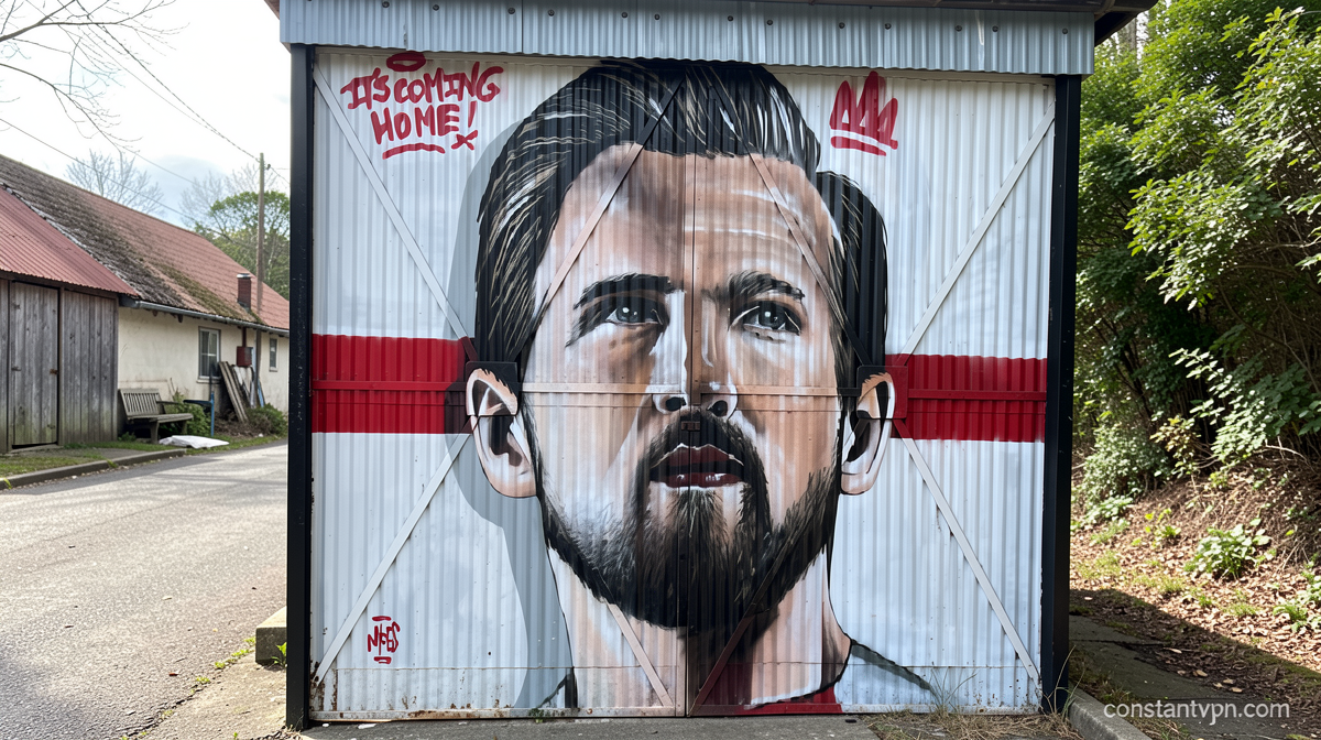 Kane and Bellingham murals celebrate World Cup run