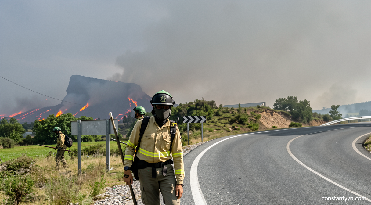 At least 11 die in Spain wildfire as heatwave continues in Southern Europe