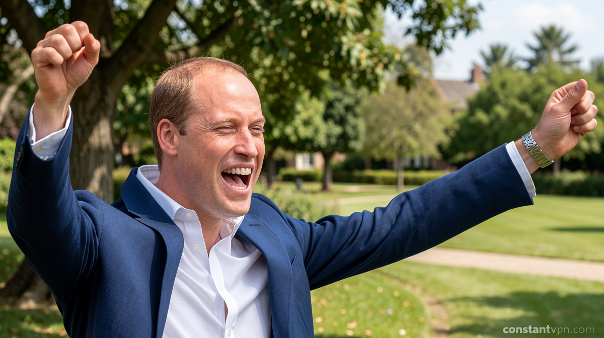 Loyal and royal: How the future King became a football superfan