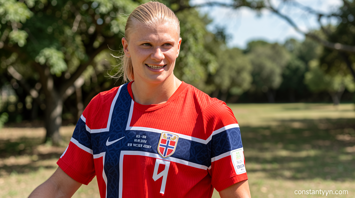 Norway’s Haaland says pressure is all on England
