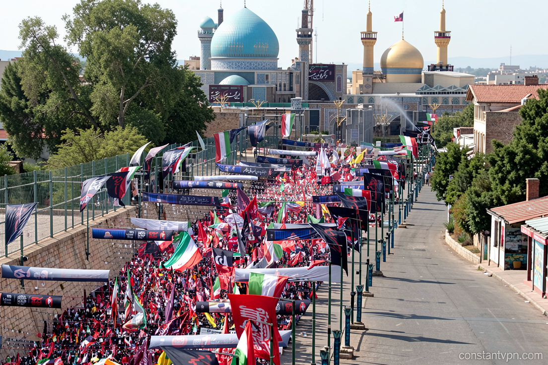 Huge crowds in Mashhad as Iran’s late supreme leader is buried