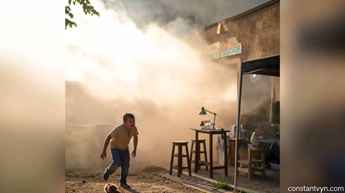 People flee Bangkok bar as huge flames shoot out from doorway